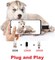 5 Pack 128GB USB C Flash Drive 2 in 1 OTG USB 3.0+USB C Memory Stick with Keychain Thumb Drive Photo Stick Jump Drive for Android Smartphones, Computers, Macbook, Tablets, PC